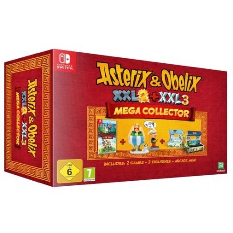 Игра для Nintendo Switch Asterix and Obelix XXL 2 + XXL 3. Мега коллекционное издание