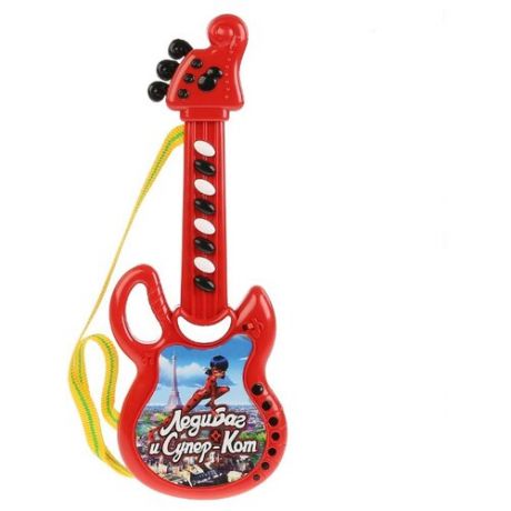Умка гитара Леди Баг B1525285-R16 красный