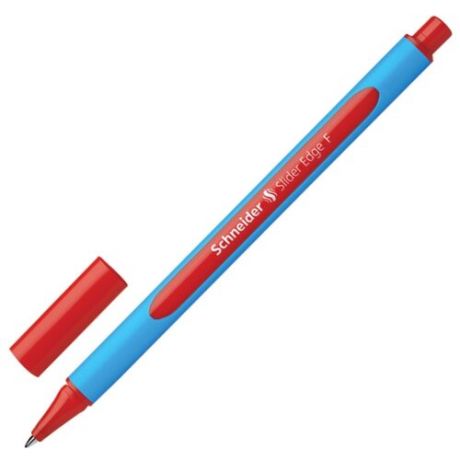 Schneider Ручка шариковая Slider Edge F, 0.8 мм (152001/152002/152003), красный цвет чернил