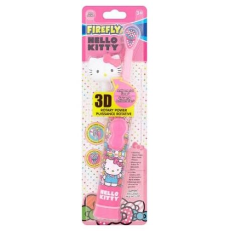 Электрическая зубная щетка Firefly Hello Kitty Rotary Power, розовый