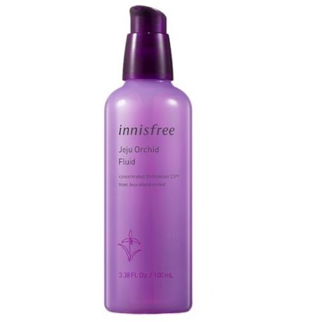 Innisfree Jeju Orchid Fluid Омолаживающий флюид для лица с экстрактом орхидеи, 100 мл