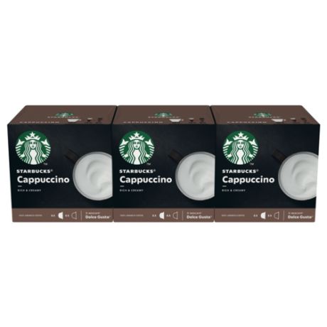 Кофе в капсулах Starbucks Cappuccino (36 капс.)