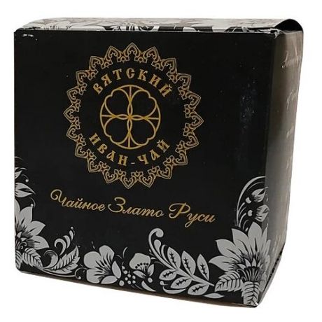 Чайный напиток ВЯТСКИЙ ИВАН-ЧАЙ Чайное Злато Руси Подарочный куб , 500 г