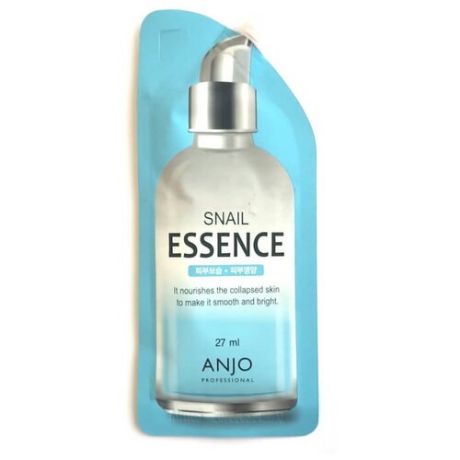 Anjo Snail Essence Эссенция для лица с экстрактом муцина улитки, 27 мл