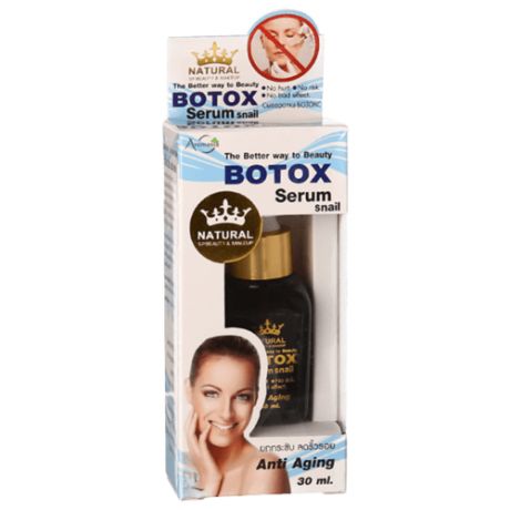 Сыворотка Natural SP Beauty & Makeup Botox Serum Snail Anti Aging, 30 мл