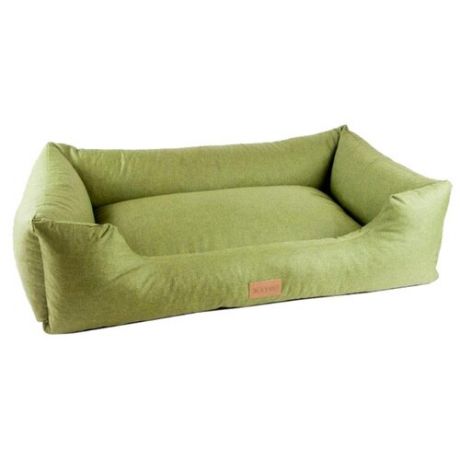 Лежак для собак и кошек Katsu Sofa Len S 60х44х21 см зеленый