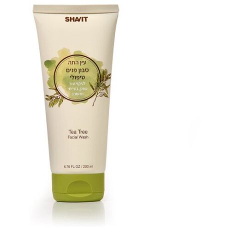 Shavit лечебное мыло для лица Tea Tree Facial Wash, 200 мл