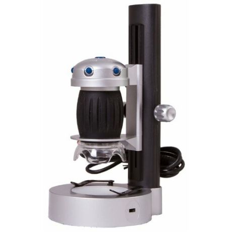 Микроскоп BRESSER National Geographic USB, со штативом черный/серебристый