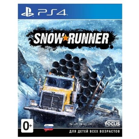Игра для PlayStation 4 Snowrunner