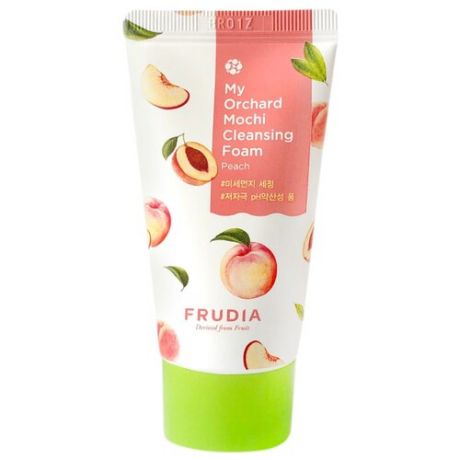 Frudia очищающая пенка-моти с персиком, 30 г