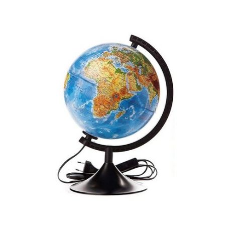 Глобус физико-политический Globen Классик 210 мм (К022100091) черный