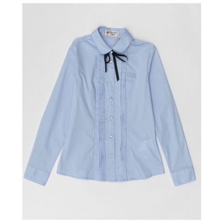 Блузка Button Blue размер 152, голубой