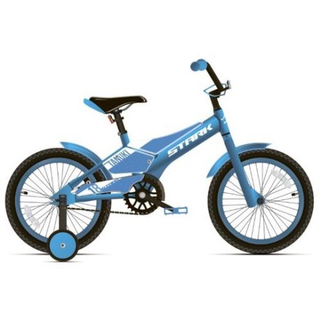 Детский велосипед STARK Tanuki 18 Boy (2020) голубой/белый (требует финальной сборки)