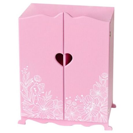 PAREMO Шкаф для кукол (PFD120-58/PFD120-59) розовый