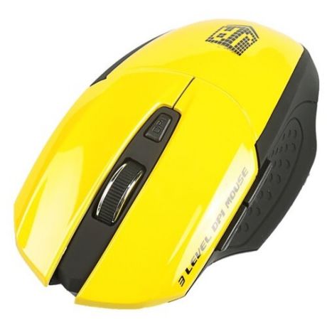 Беспроводная мышь Jet.A OM-U38G Yellow USB желтый