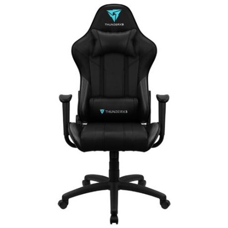 Компьютерное кресло ThunderX3 EC3 игровое, обивка: искусственная кожа, цвет: черный