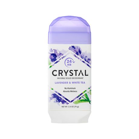 Crystal дезодорант, стик, Lavender & White Tea (solid), 70 г