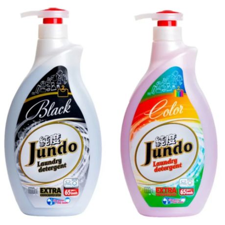 Гель Jundo Black + Color, 1 л, бутылка, 2 шт