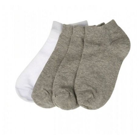 Носки Oldos комплект 4 пары размер 26-28, серый/серый/серый/белый