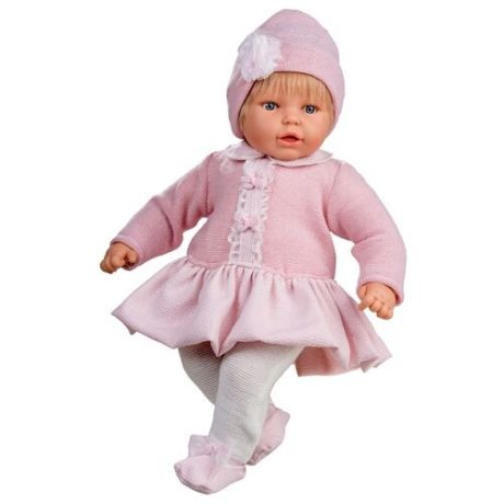Кукла Berjuan Mi Nene в костюмчике и розовой шапочке, 60 см, 30074