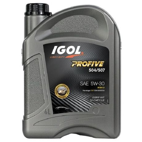 Моторное масло Igol Lubricants Profive 504/507 5W-30 4 л