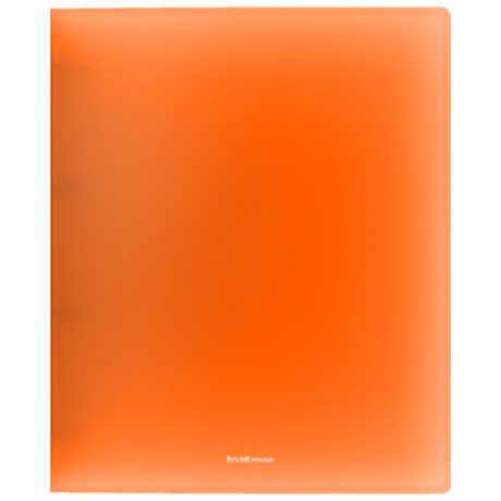 ErichKrause Папка на 2-х кольцах Neon A4, 35 мм оранжевый