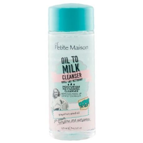 Petite Maison очищающее масло-молочко с экстрактом косточек грейпфрута Oil To Milk Cleanser, 125 мл