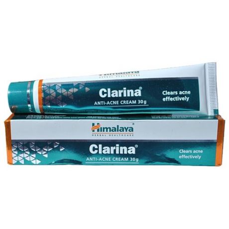 Himalaya Herbals Крем от прыщей Clarina Anti-Acne Cream, 30 г