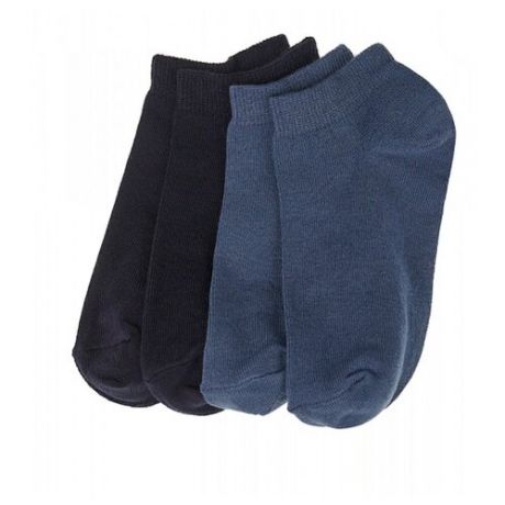 Носки Oldos комплект 4 пары размер 32-34, синий/джинс