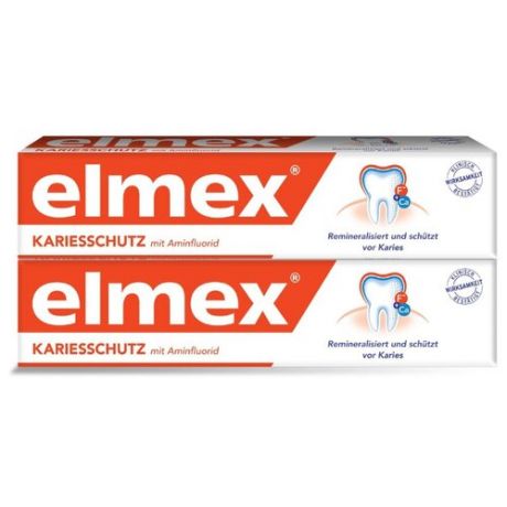 Зубная паста Colgate ELMEX Защита от кариеса, 75 мл, 2 шт.