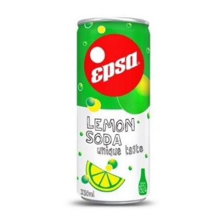 Содовая Epsa Lemon Soda, 0.33 л