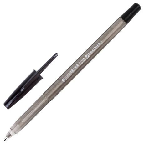 BRAUBERG Ручка шариковая Assistant, 0.7 мм (142485), черный цвет чернил