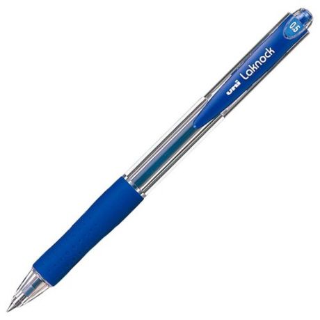 Uni Mitsubishi Pencil Ручка шариковая Uni Laknock, 0.5 мм (SN-100(05)), синий цвет чернил