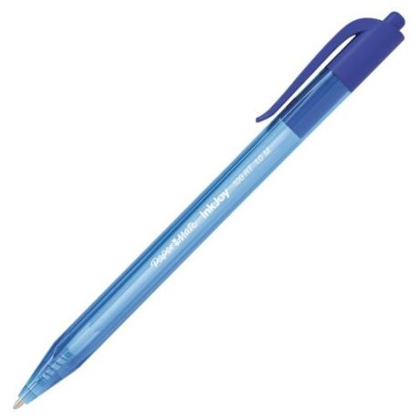 Paper Mate Ручка шариковая Inkjoy 100 RT, 1 мм (S0957040), синий цвет чернил