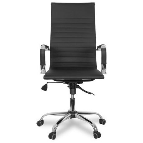 Компьютерное кресло College CLG-620 LXH-A для руководителя, обивка: искусственная кожа, цвет: черный