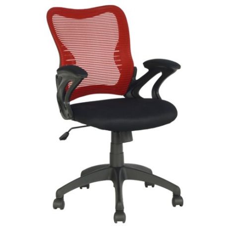 Компьютерное кресло College HLC-0758, обивка: текстиль, цвет: черный/красный