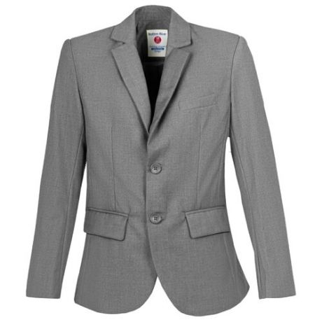 Пиджак Button Blue размер 164, серый