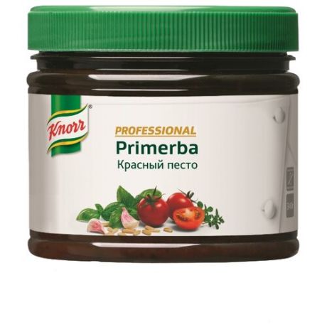Knorr Primerba Приправа Красный песто в растительном масле, 340 г