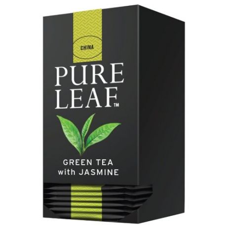 Чай зеленый Pure Leaf Jasmine в пакетиках , 25 шт.