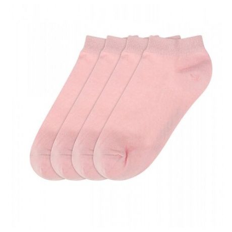 Носки Oldos комплект 4 пары размер 32-34, розовый