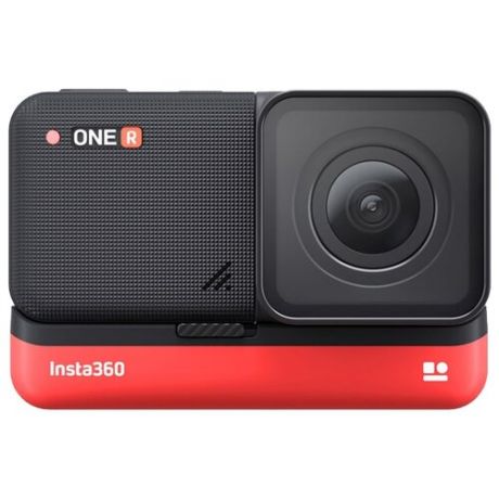 Экшн-камера Insta360 One R 4K черный/красный