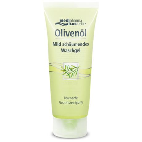Medipharma cosmetics мягкий пенящийся гель для умывания Olivenöl, 100 мл