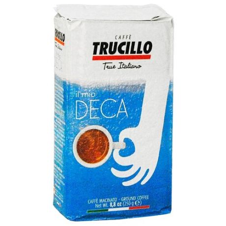 Кофе молотый Trucillo Il Mio Deca, без кофеина, 250 г