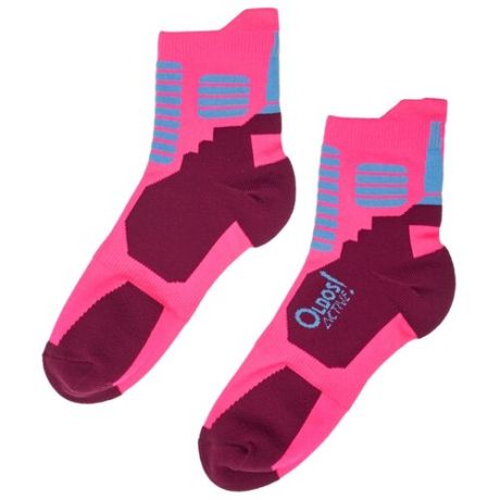Носки Oldos размер 20-22, розовый/бордовый