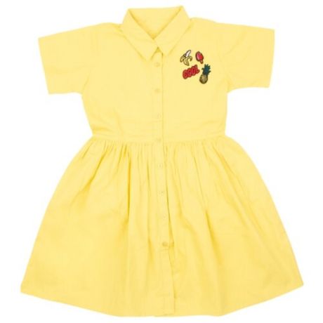 Платье Leader Kids размер 134, желтый