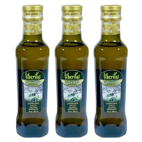 Liberitas Набор оливкового масла Extra virgin, 3x250 мл