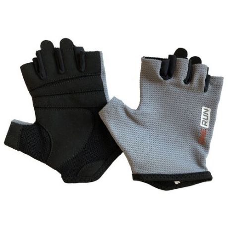 Перчатки OneRun 16-717 серый/черный S