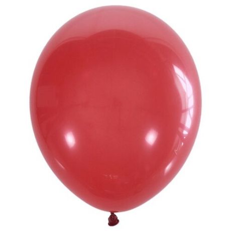 Набор воздушных шаров Поиск Пастель 30 см (100 шт.) красный