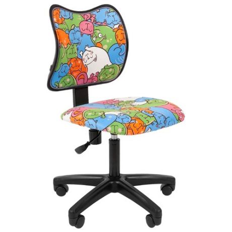 Компьютерное кресло Chairman Kids 102 детское, обивка: текстиль, цвет: котик