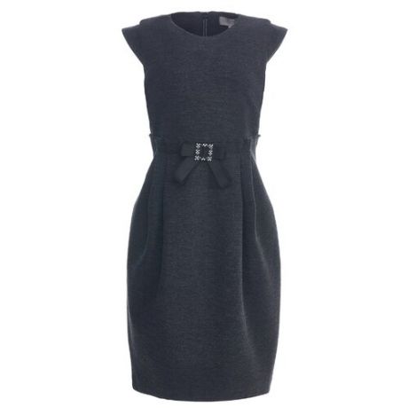 Платье Silver Spoon размер 164, темно-серый меланж